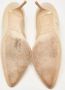 Jimmy Choo Pre-owned Leather heels Beige Dames - Thumbnail 6