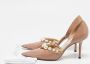 Jimmy Choo Pre-owned Leather heels Beige Dames - Thumbnail 8