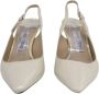 Jimmy Choo Pre-owned Leather heels Beige Dames - Thumbnail 2