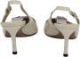 Jimmy Choo Pre-owned Leather heels Beige Dames - Thumbnail 3