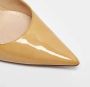 Jimmy Choo Pre-owned Leather heels Beige Dames - Thumbnail 7