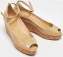 Jimmy Choo Pre-owned Leather heels Beige Dames - Thumbnail 3