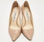 Jimmy Choo Pre-owned Leather heels Beige Dames - Thumbnail 2