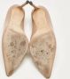 Jimmy Choo Pre-owned Leather heels Beige Dames - Thumbnail 5