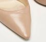 Jimmy Choo Pre-owned Leather heels Beige Dames - Thumbnail 7