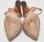 Jimmy Choo Pre-owned Leather heels Beige Dames - Thumbnail 4