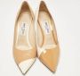 Jimmy Choo Pre-owned Leather heels Beige Dames - Thumbnail 2