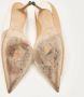 Jimmy Choo Pre-owned Leather heels Beige Dames - Thumbnail 5