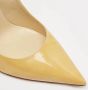 Jimmy Choo Pre-owned Leather heels Beige Dames - Thumbnail 4