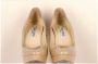 Jimmy Choo Pre-owned Leather heels Beige Dames - Thumbnail 2