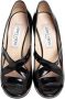 Jimmy Choo Pre-owned Leather heels Black Dames - Thumbnail 2