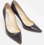 Jimmy Choo Pre-owned Leather heels Black Dames - Thumbnail 4