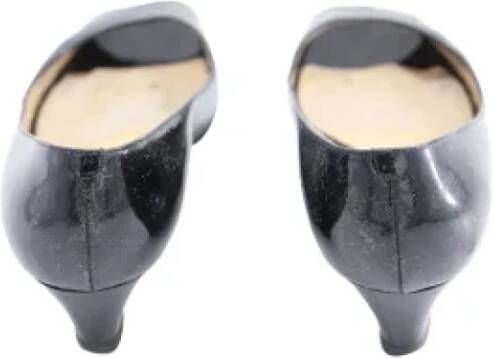 Jimmy Choo Pre-owned Leather heels Black Dames