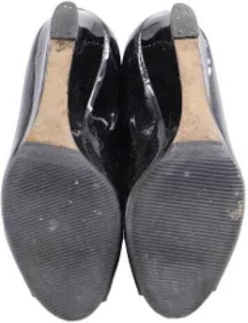 Jimmy Choo Pre-owned Leather heels Black Dames