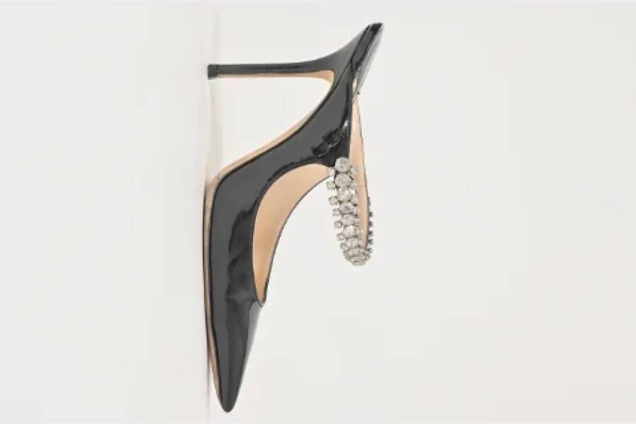 Jimmy Choo Pre-owned Leather heels Black Dames