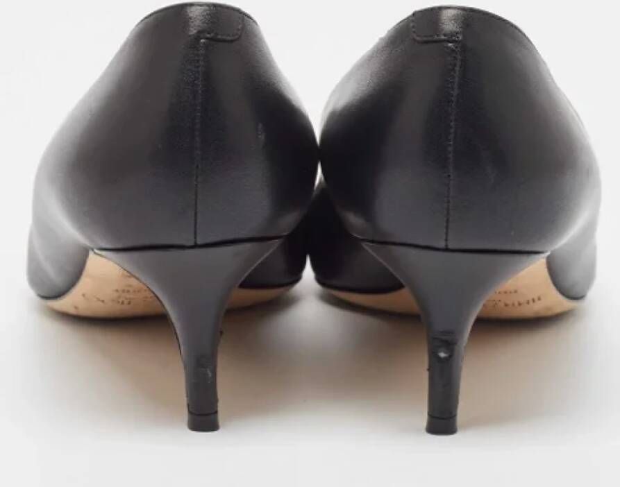 Jimmy Choo Pre-owned Leather heels Black Dames