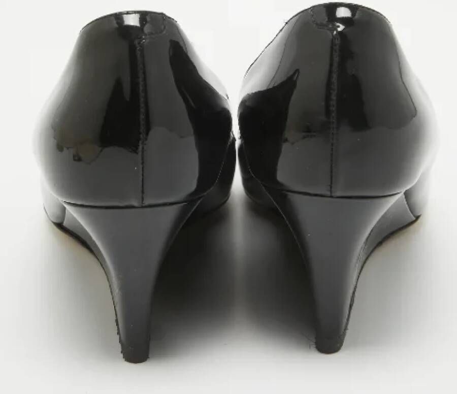 Jimmy Choo Pre-owned Leather heels Black Dames