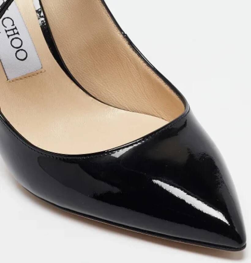 Jimmy Choo Pre-owned Leather heels Black Dames