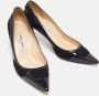 Jimmy Choo Pre-owned Leather heels Black Dames - Thumbnail 3