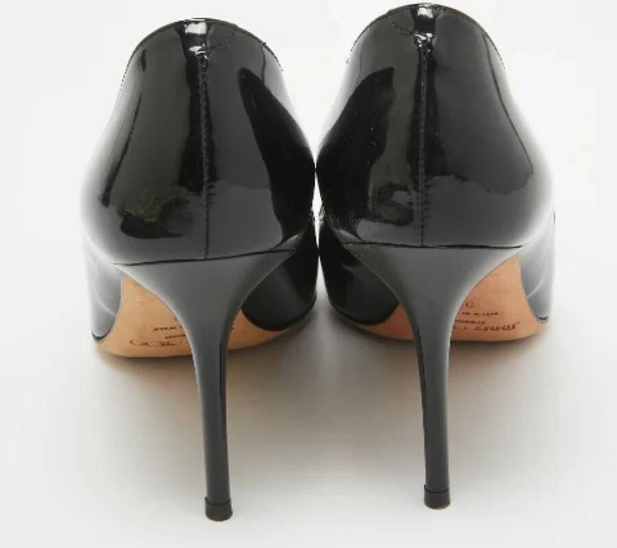 Jimmy Choo Pre-owned Leather heels Black Dames