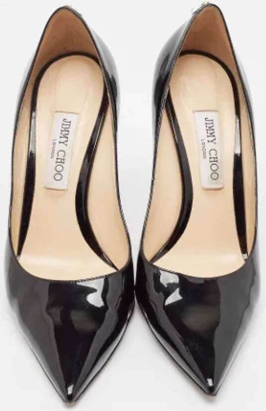 Jimmy Choo Pre-owned Leather heels Black Dames