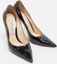 Jimmy Choo Pre-owned Leather heels Black Dames - Thumbnail 4