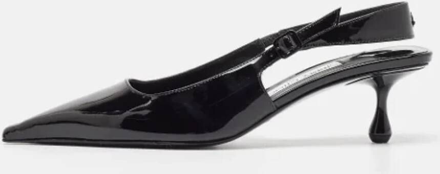 Jimmy Choo Pre-owned Leather heels Black Dames