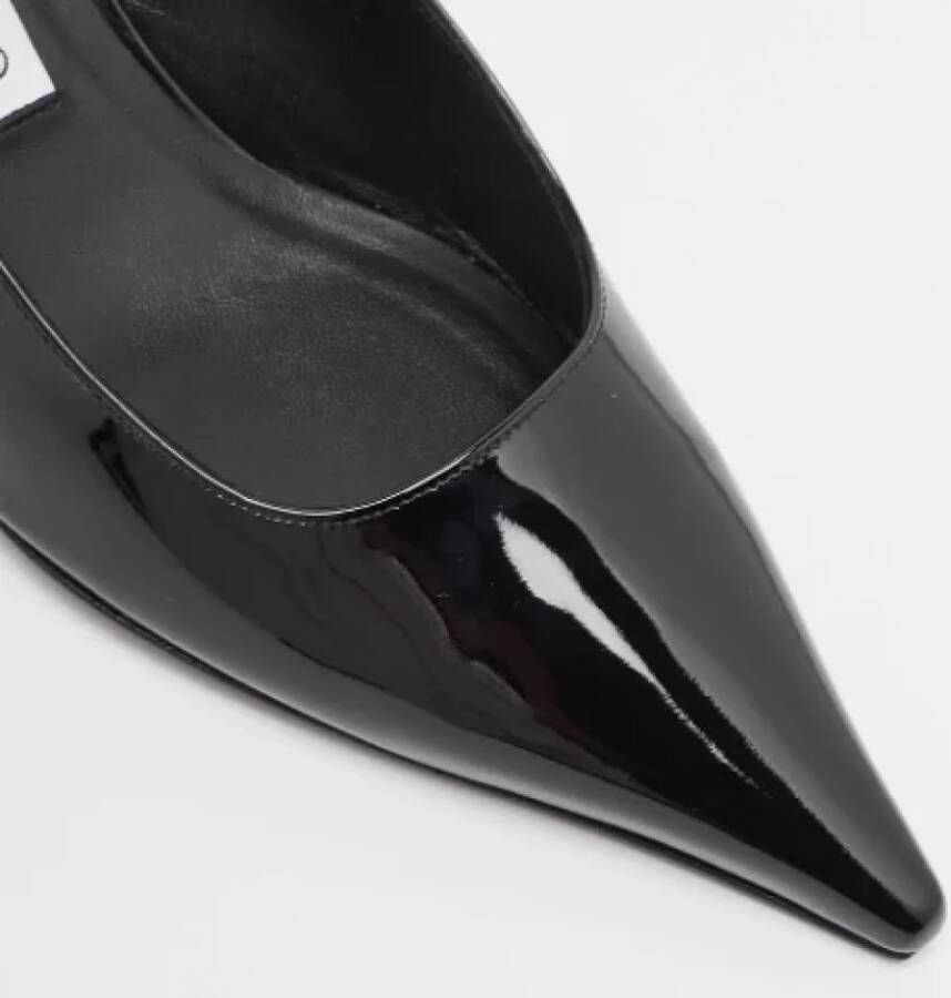 Jimmy Choo Pre-owned Leather heels Black Dames