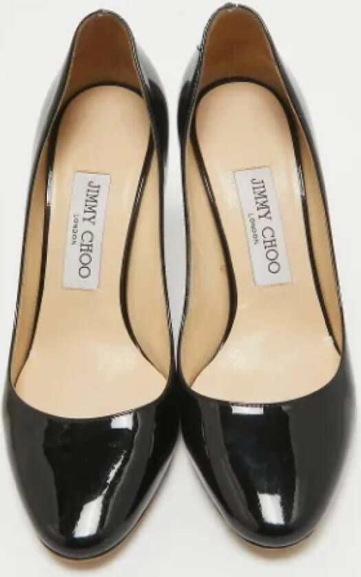 Jimmy Choo Pre-owned Leather heels Black Dames