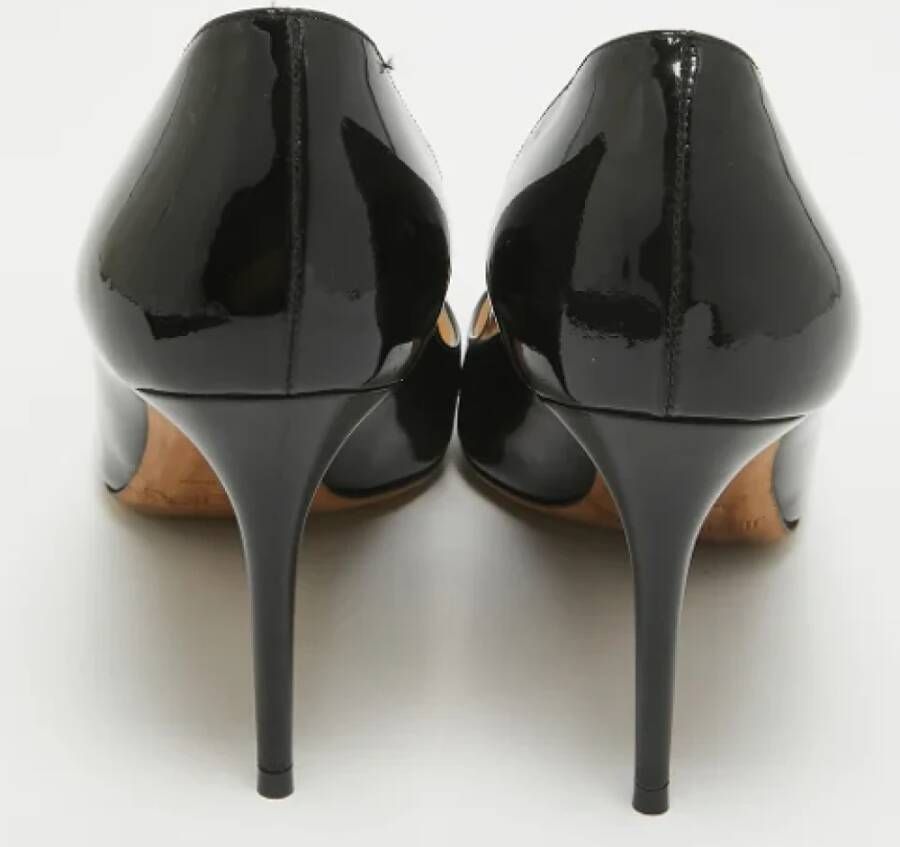 Jimmy Choo Pre-owned Leather heels Black Dames