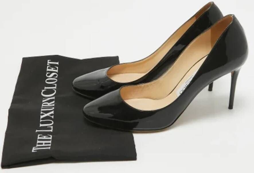 Jimmy Choo Pre-owned Leather heels Black Dames