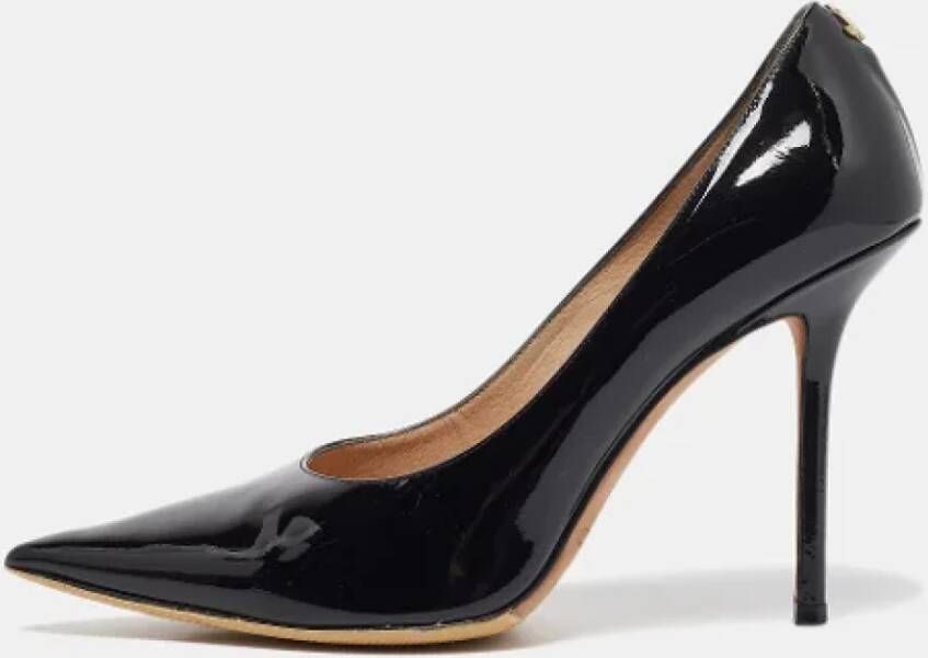 Jimmy Choo Pre-owned Leather heels Black Dames