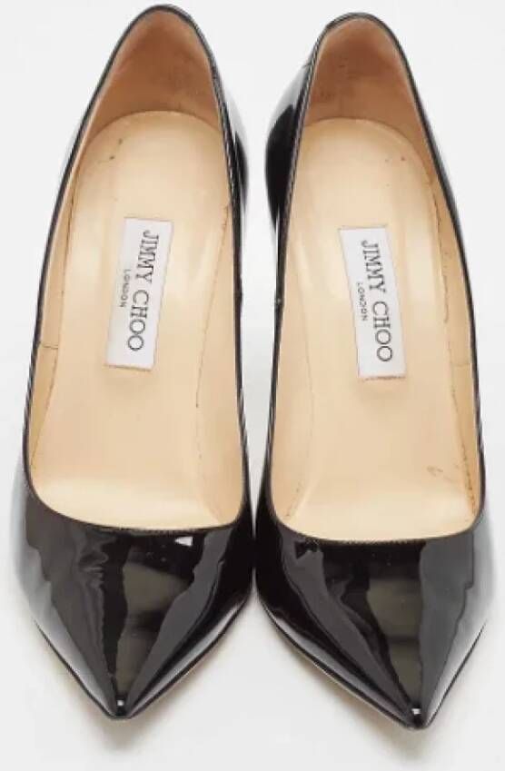 Jimmy Choo Pre-owned Leather heels Black Dames