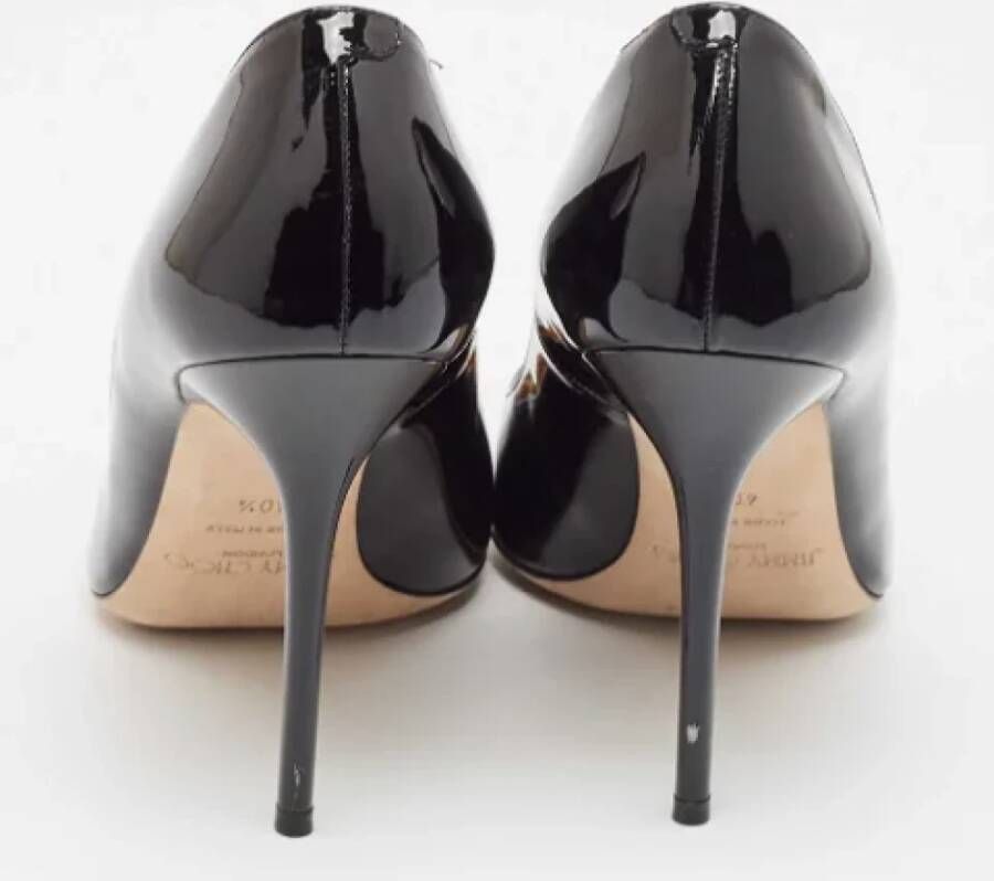 Jimmy Choo Pre-owned Leather heels Black Dames