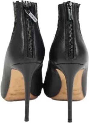 Jimmy Choo Pre-owned Leather heels Black Dames