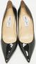 Jimmy Choo Pre-owned Leather heels Black Dames - Thumbnail 3