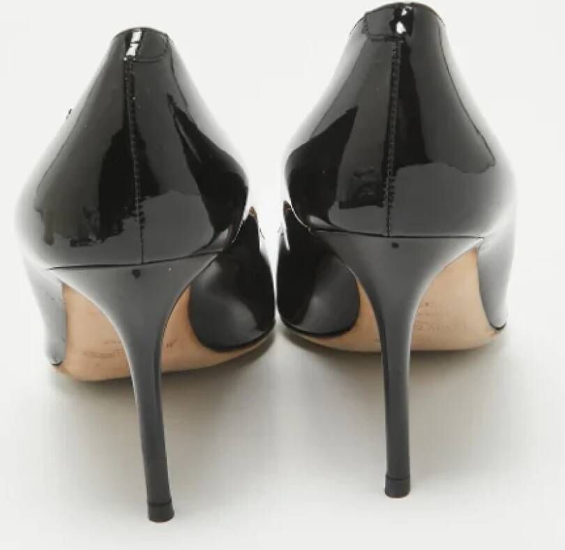 Jimmy Choo Pre-owned Leather heels Black Dames