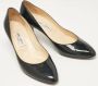 Jimmy Choo Pre-owned Leather heels Black Dames - Thumbnail 4