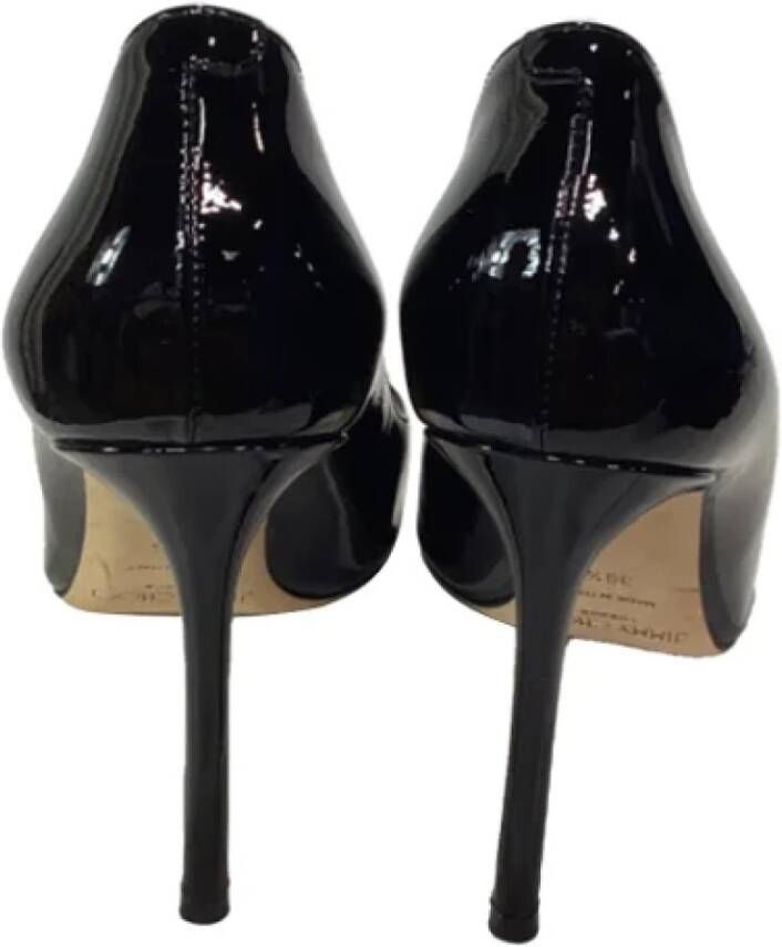 Jimmy Choo Pre-owned Leather heels Black Dames