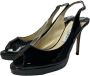 Jimmy Choo Pre-owned Leather heels Black Dames - Thumbnail 4