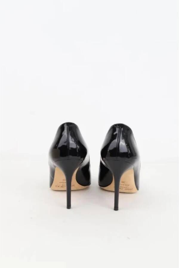 Jimmy Choo Pre-owned Leather heels Black Dames