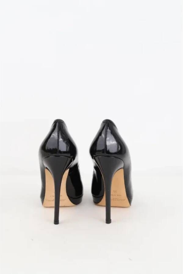 Jimmy Choo Pre-owned Leather heels Black Dames