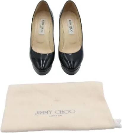 Jimmy Choo Pre-owned Leather heels Black Dames