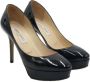 Jimmy Choo Pre-owned Leather heels Black Dames - Thumbnail 4