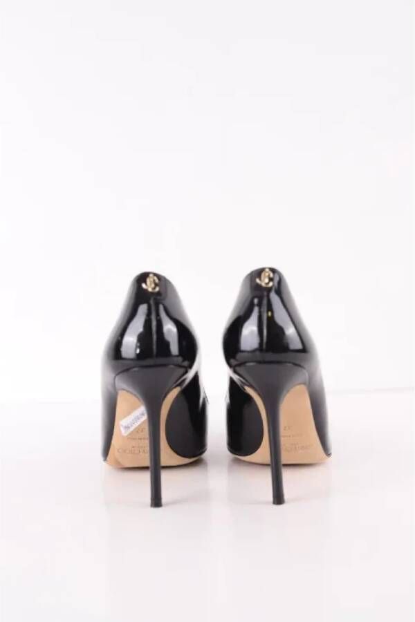 Jimmy Choo Pre-owned Leather heels Black Dames