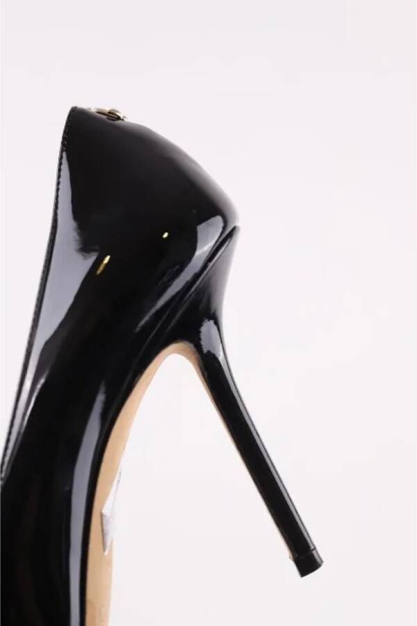 Jimmy Choo Pre-owned Leather heels Black Dames