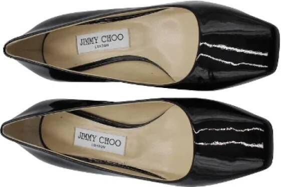 Jimmy Choo Pre-owned Leather heels Black Dames