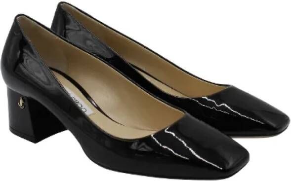 Jimmy Choo Pre-owned Leather heels Black Dames