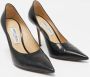 Jimmy Choo Pre-owned Leather heels Black Dames - Thumbnail 2