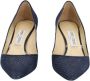 Jimmy Choo Pre-owned Leather heels Blue Dames - Thumbnail 3